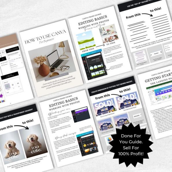 done for you canva crash course 7