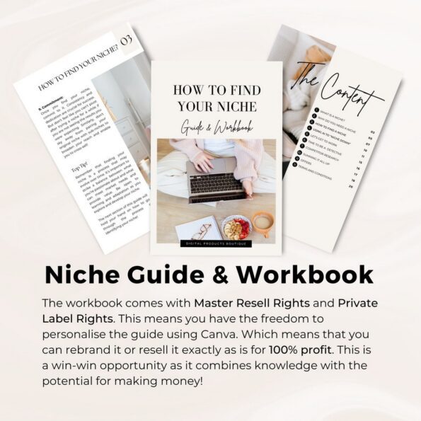 done for you how to find your niche guide 3