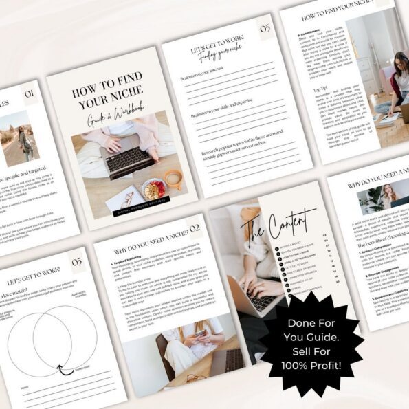 done for you how to find your niche guide 6