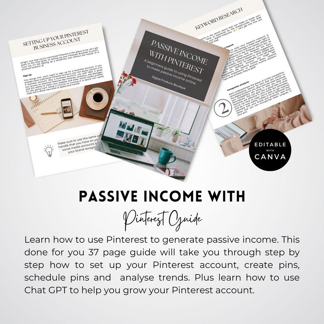 Done for You Passive Income with Pinterest Guide with MRR/PLR ...
