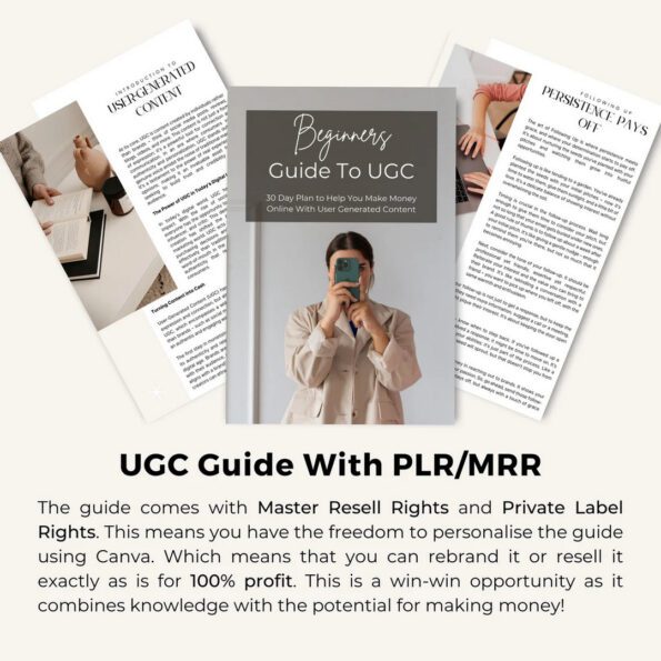done for you beginners ugc guide 4