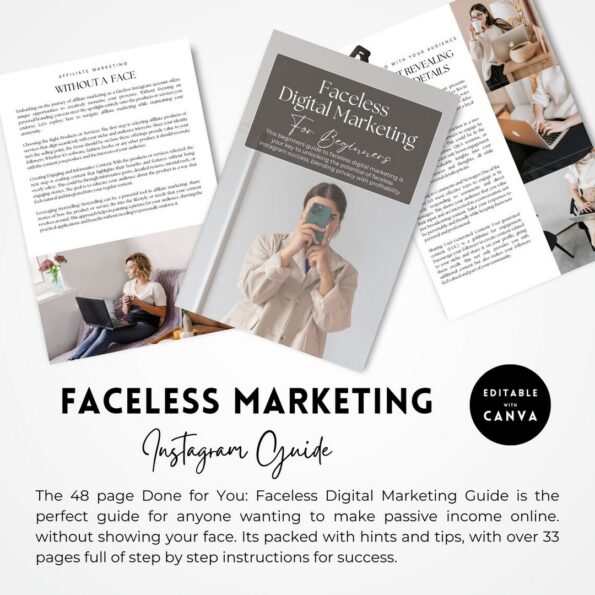 done for you faceless digital marketing guide 2