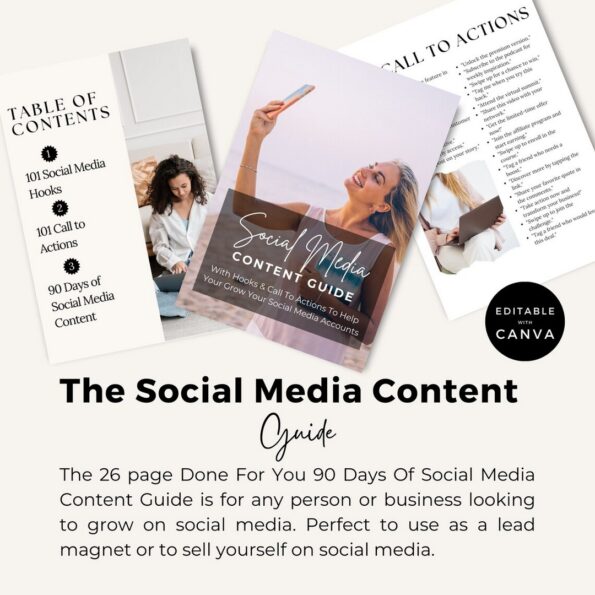 done for you social media content guide 2