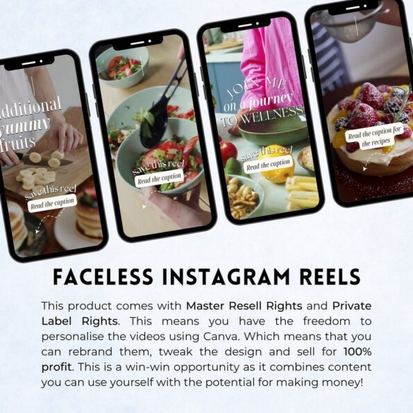 foodies faceless reels templates 3