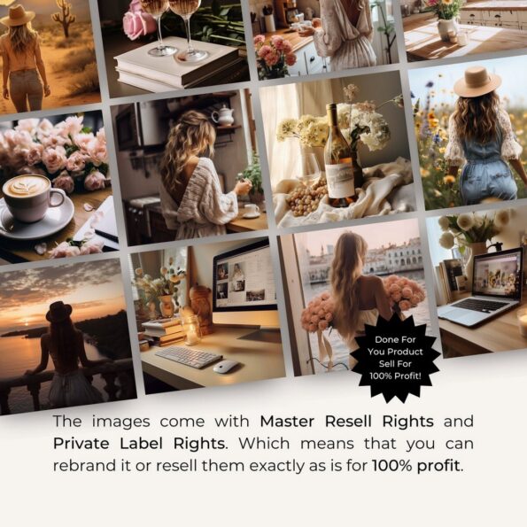 golden hour boho stock photos 3