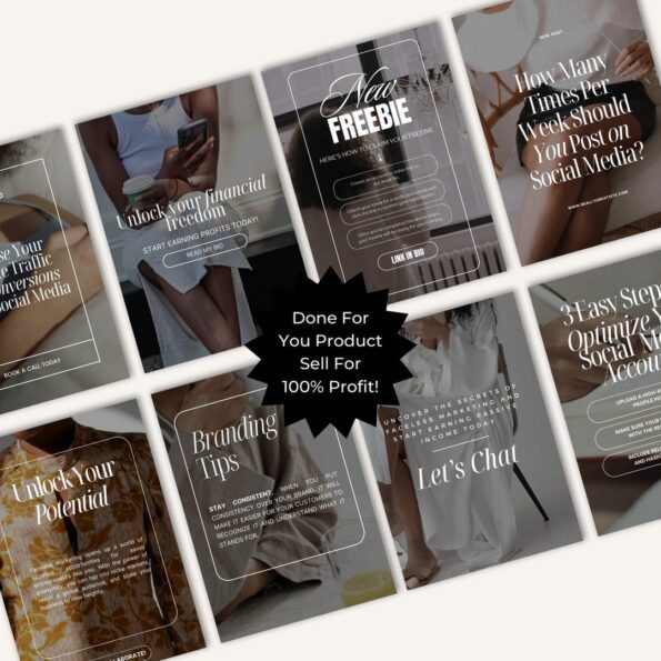 melanin faceless reels templates 5