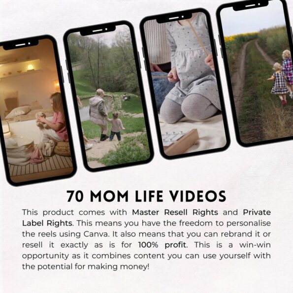mom life faceless reels templates 3