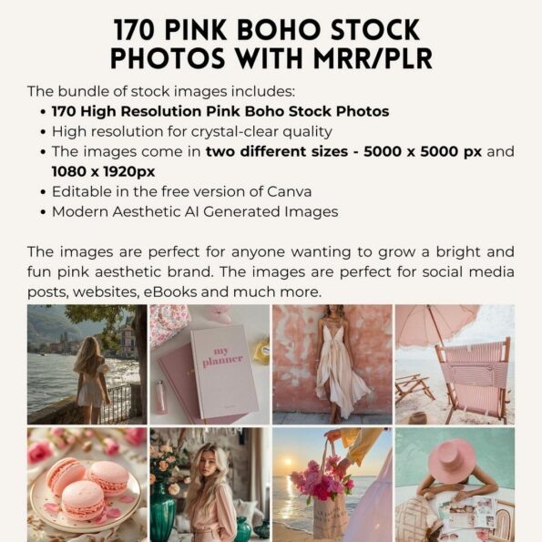 pink boho stock photos 2