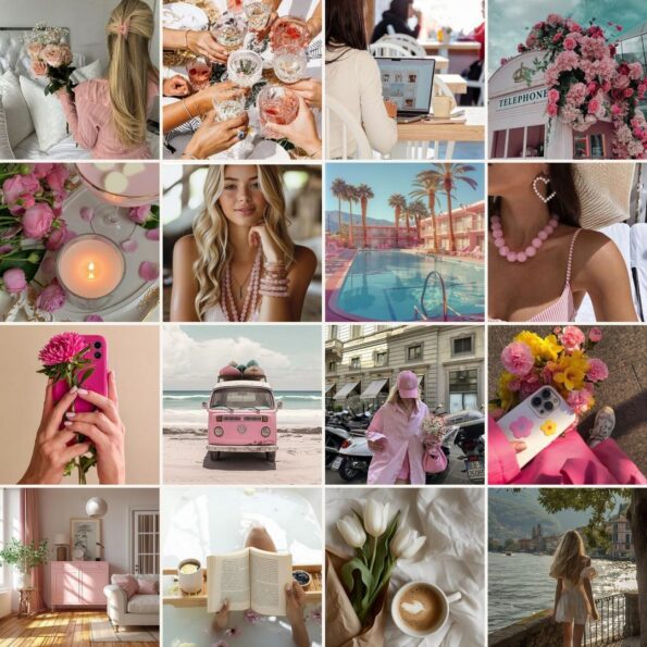 pink boho stock photos 4
