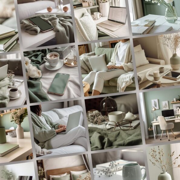 sage home office stock photos 4