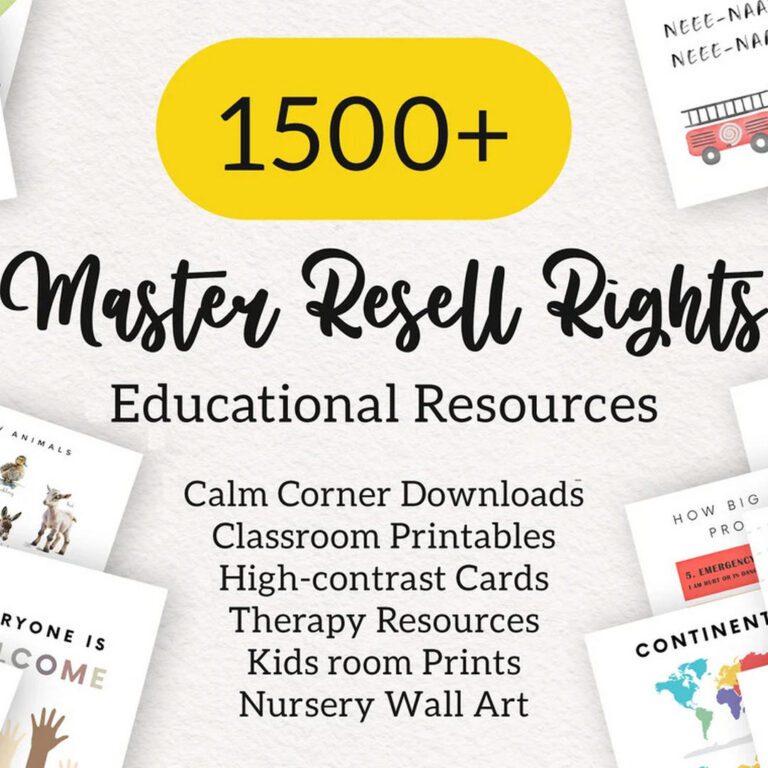 Done for You 10000+ Educational Resources Bundle with MRR/PLR ...