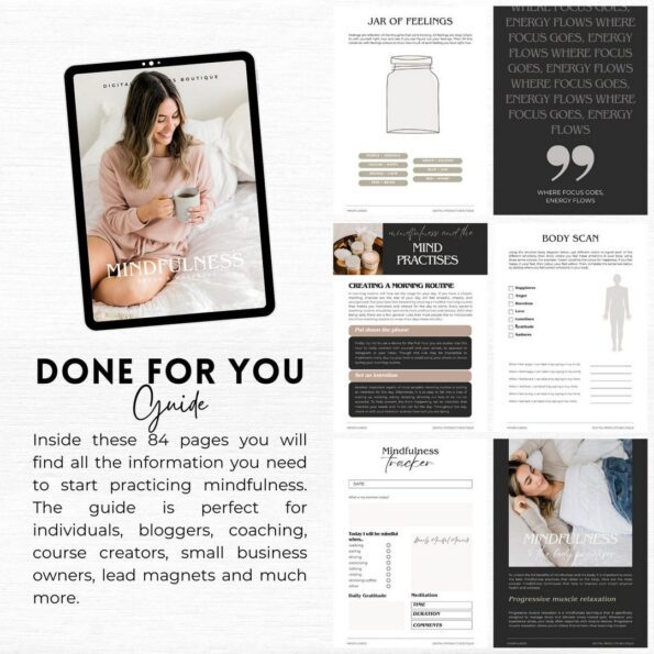 done for you mindfulness workbook 5