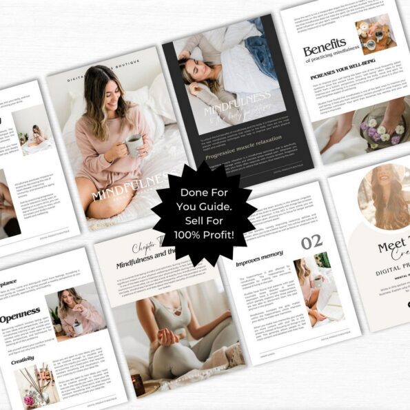done for you mindfulness workbook 6