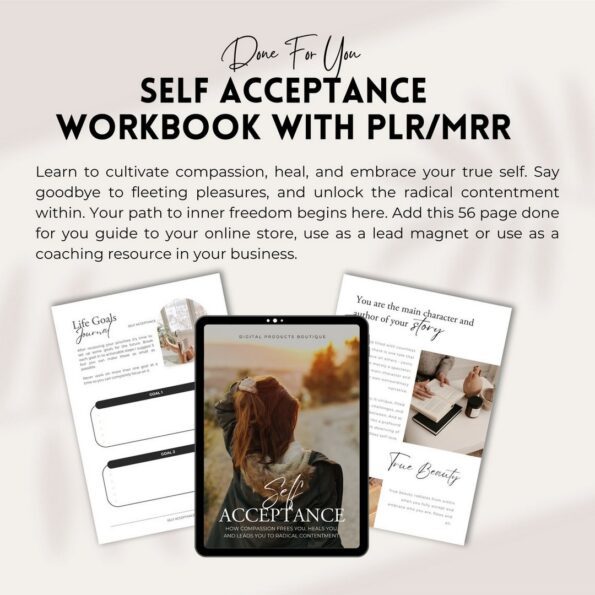 done for you self acceptance workbook 3