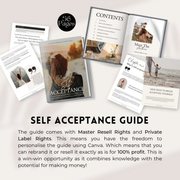 done for you self acceptance workbook 4