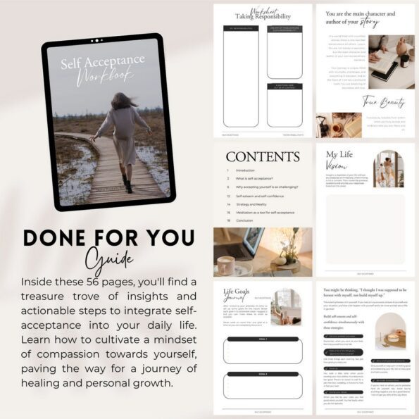 done for you self acceptance workbook 5