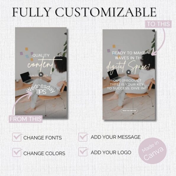 done for you faceless reels templates bundle 14