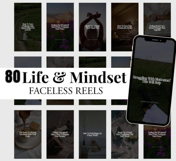 done for you faceless reels templates bundle 2