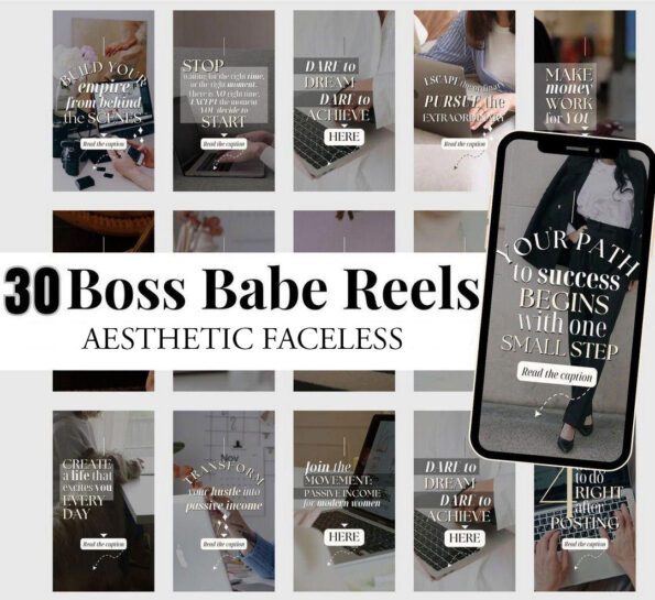 done for you faceless reels templates bundle 8