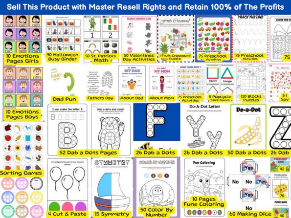 done for you educational resources mega 4