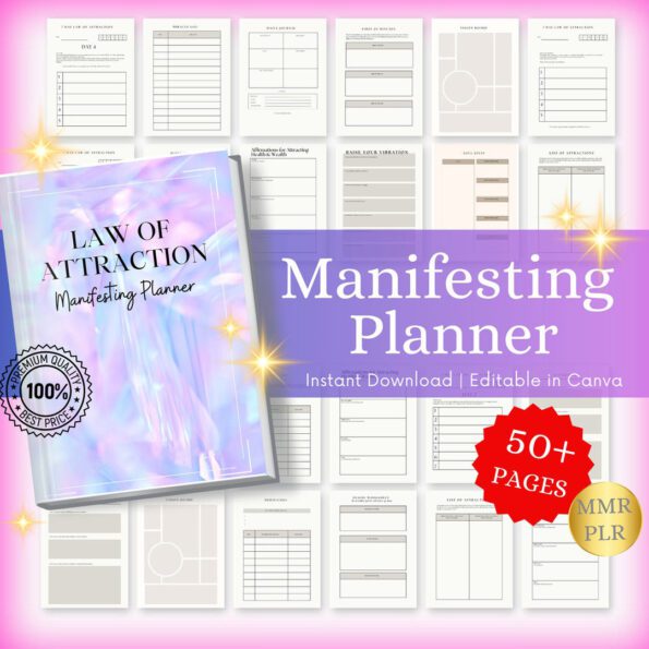 done for you manifestation planner 1