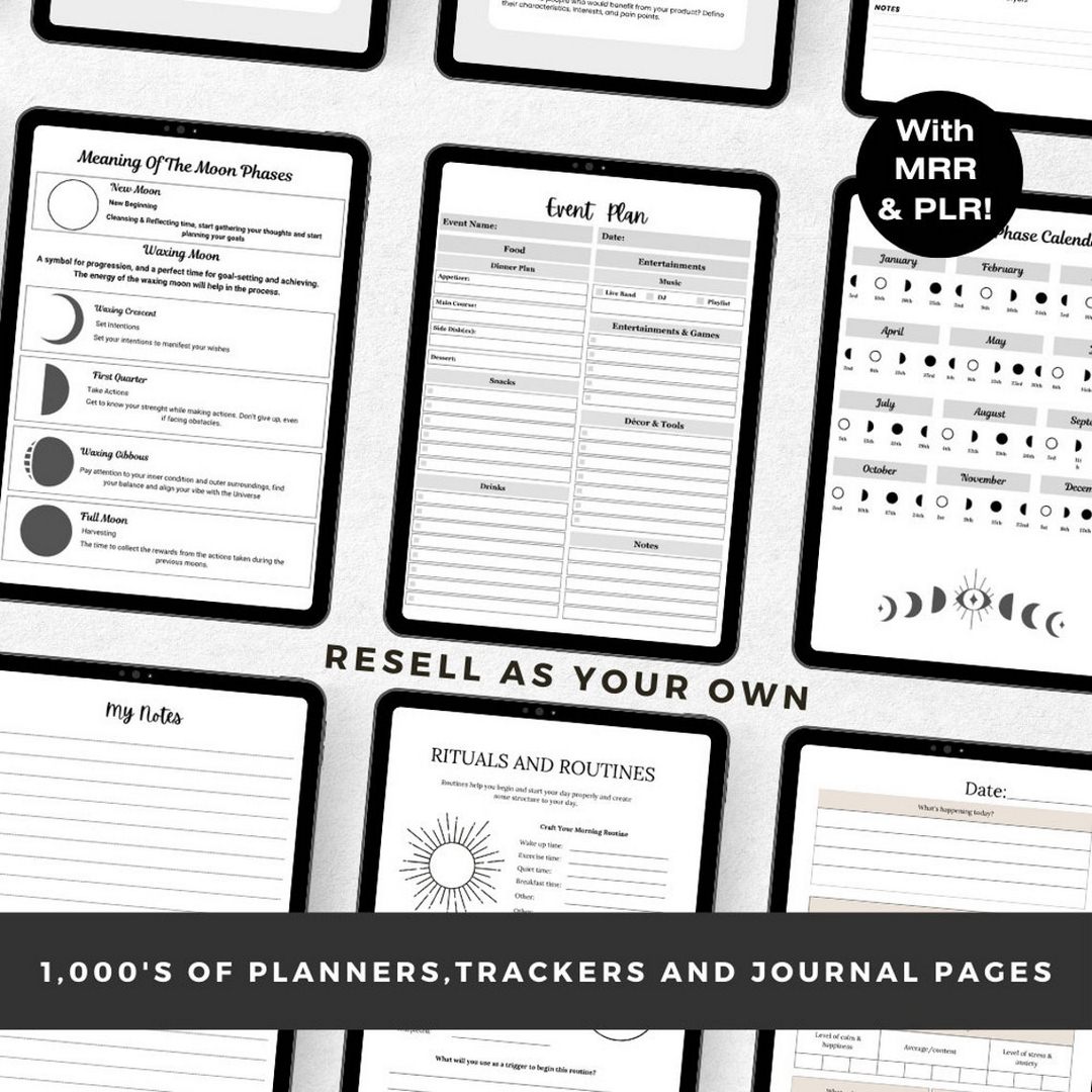 Done for You Resellable Digital Products Bundle with MRR/PLR - Ultimate ...