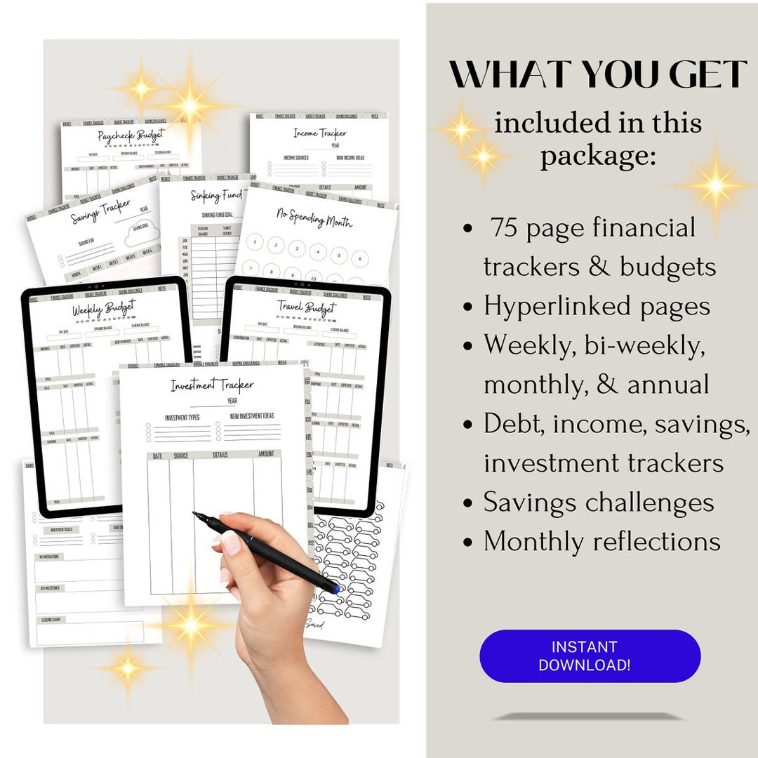 Done for You Finance Budget Planner with MRR/PLR - Ultimate Coaching Kit