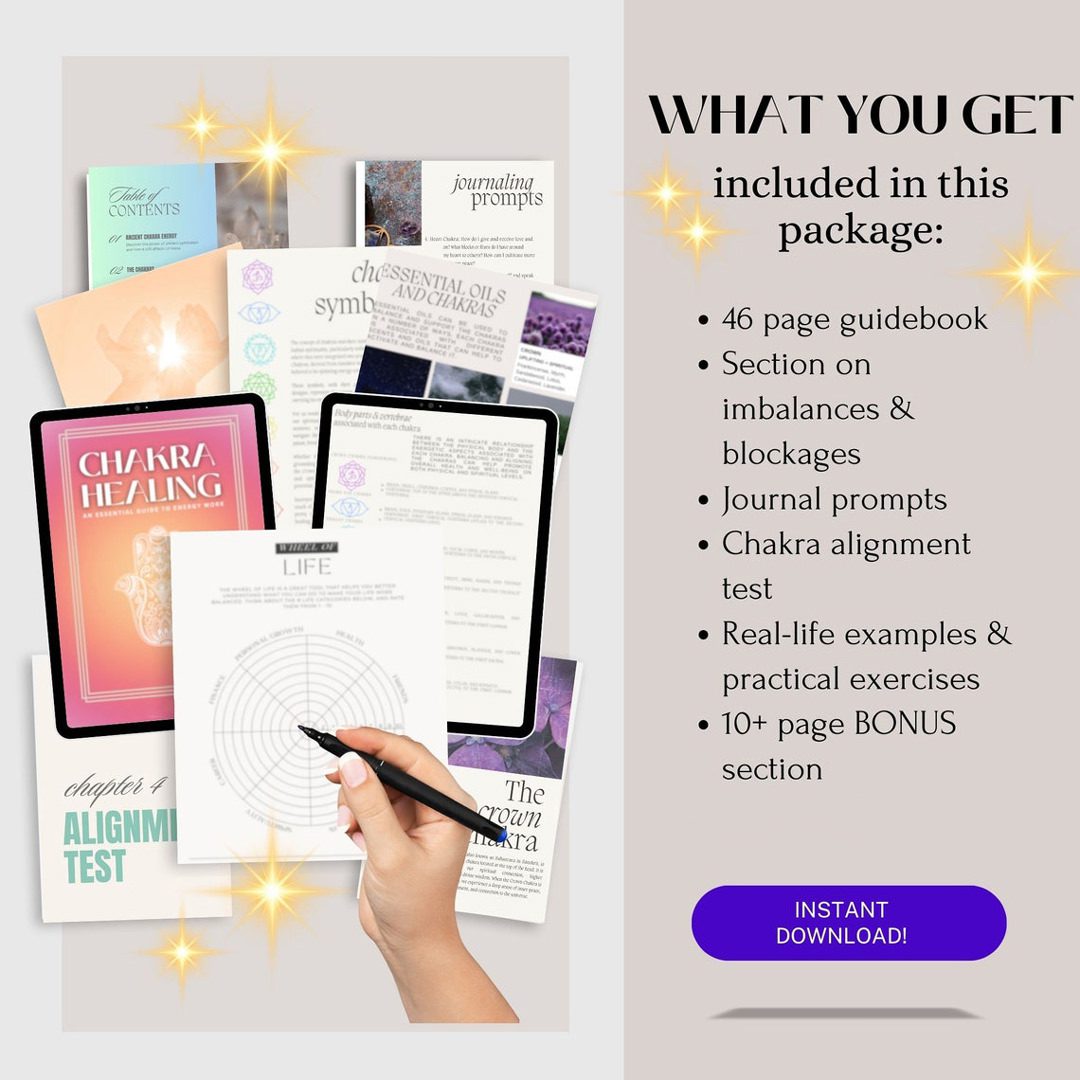 Done for You Chakra Healing Guide with MRR/PLR - Ultimate Coaching Kit