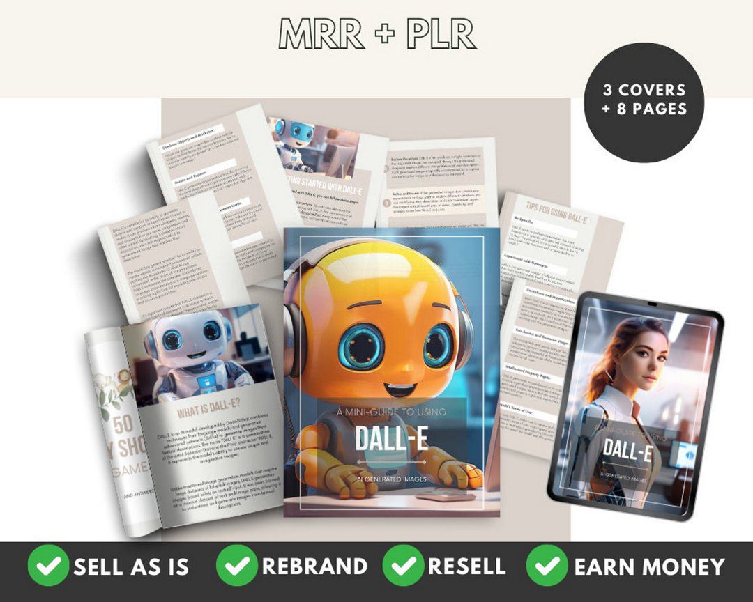 Done for You DALL-E Mini Guide with MRR/PLR - Ultimate Coaching Kit