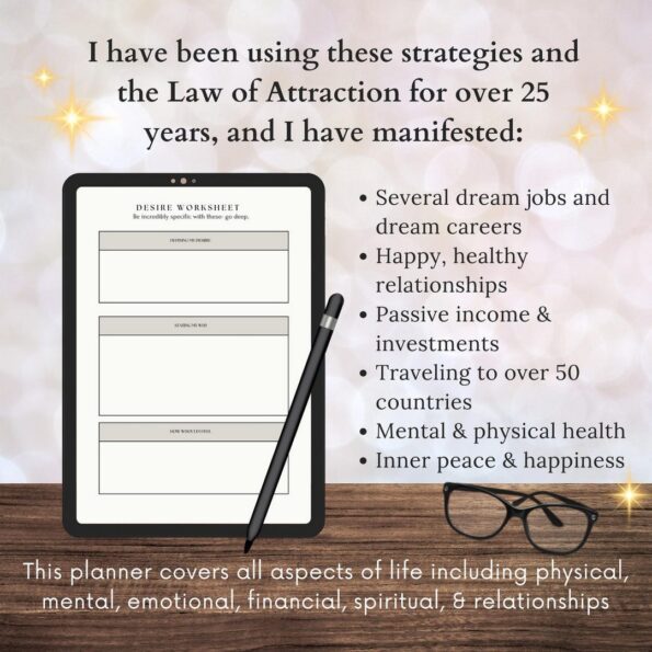 done for you manifesting planner 5