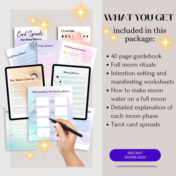 done for you moon manifesting guide 2