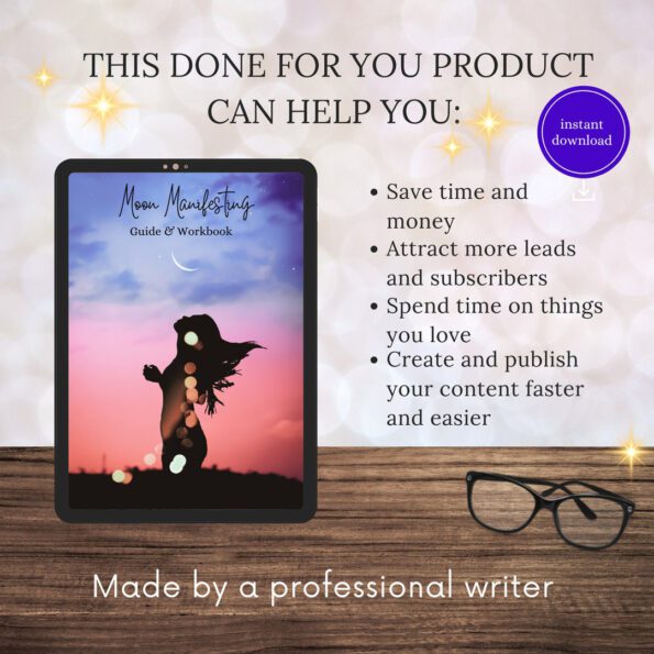 done for you moon manifesting guide 5