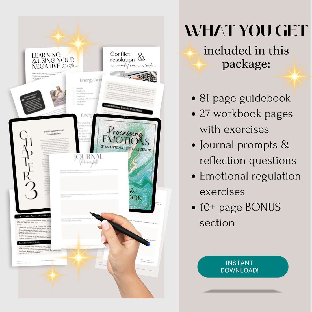 Done for You Processing Emotions Guide with MRR/PLR - Ultimate Coaching Kit