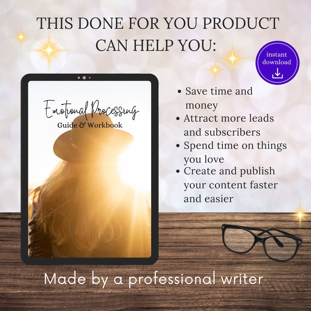 Done for You Processing Emotions Guide with MRR/PLR - Ultimate Coaching Kit