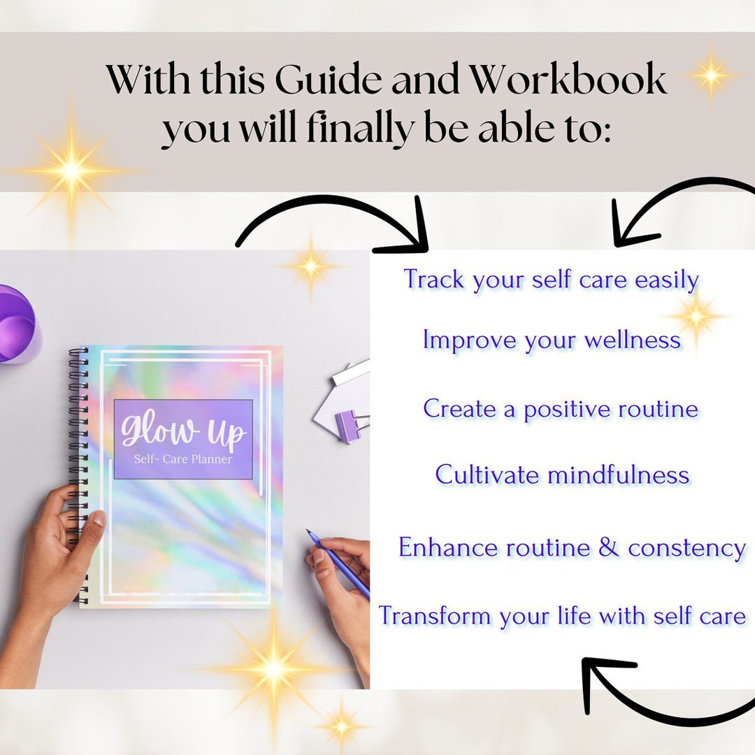 Done for You Glow Up Self Care Planner with MRR/PLR - Ultimate Coaching Kit