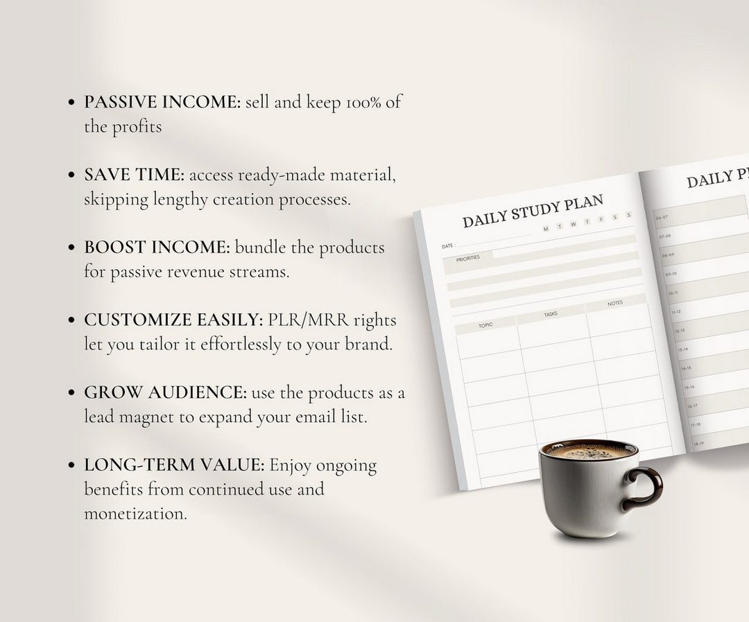 Done for You ADHD Planner with MRR/PLR - Ultimate Coaching Kit