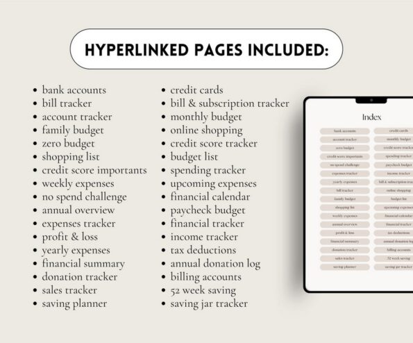 done for you budget planner 3