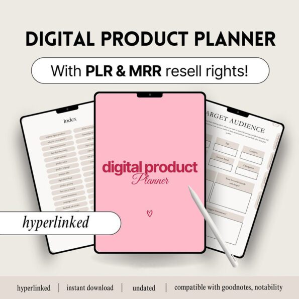 done for you digital product planner 1