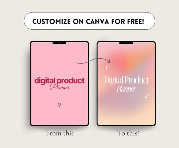 done for you digital product planner 6