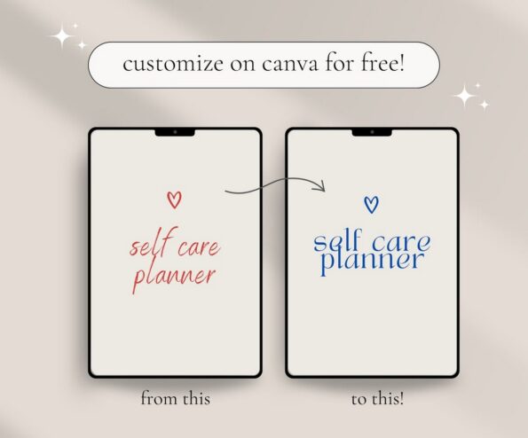 done for you self care planner 6