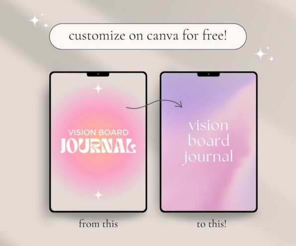 done for you vision board journal 6