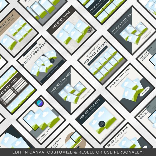 digital products listing mockups 4 3