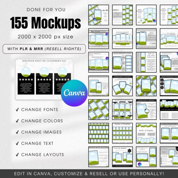 digital products listing mockups bundle 3
