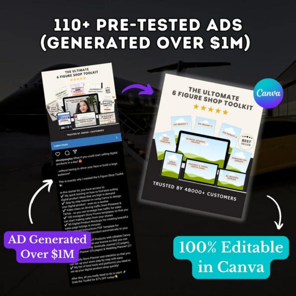 digital products static ads templates 2