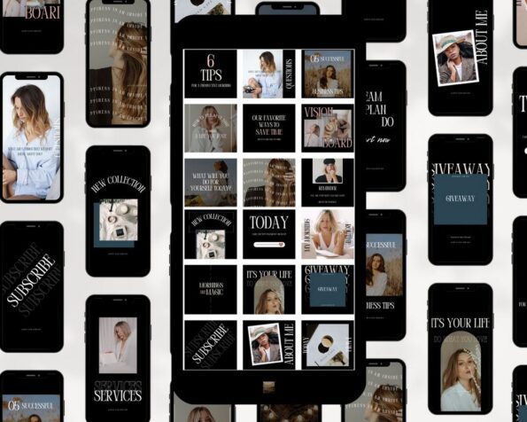 done for you 101 instagram post story templates 3