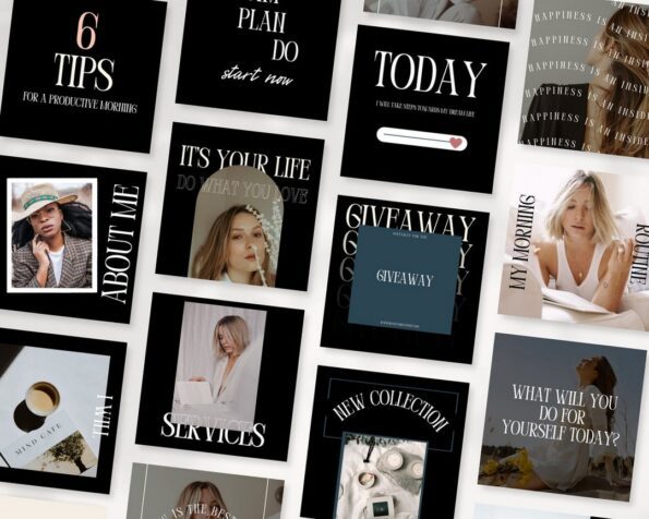 done for you 101 instagram post story templates 4