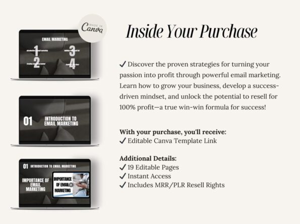 done for you email marketing mini course 3