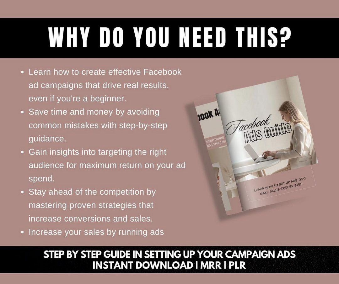 Done for You Facebook Ads Guide with MRR/PLR - Ultimate Coaching Kit