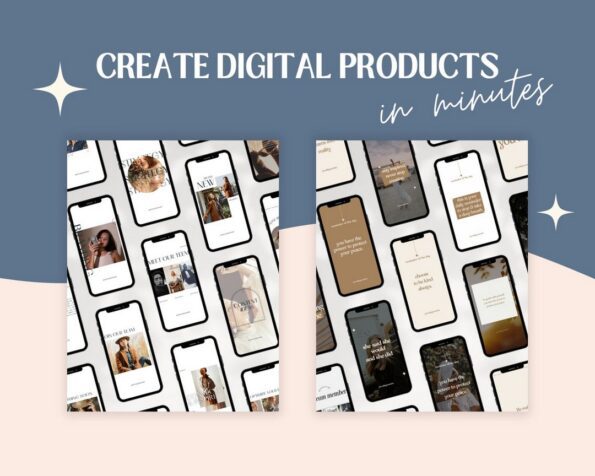 done for you instagram post story templates bundle 5