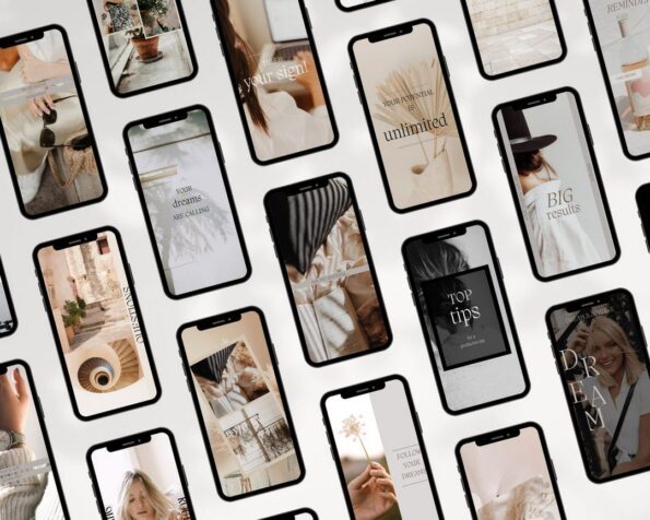 done for you lifestyle instagram post story templates 4